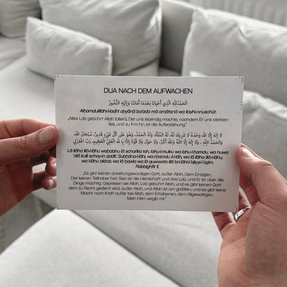 DUA STICKER (nach dem Aufwachen)